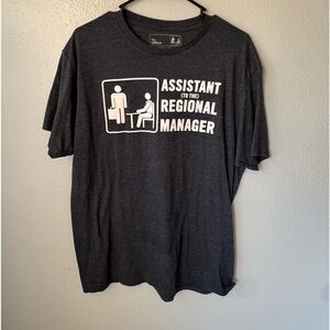 Ripple Junction The Office Assistant to the Regional Manager Tshirt Size Large